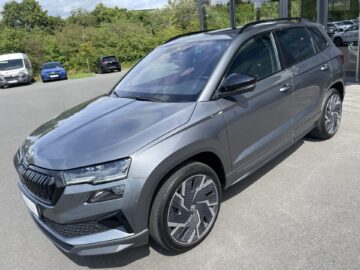 Karoq 2,0TSi Sportline 4×4 AHK Leder Pano Matrix