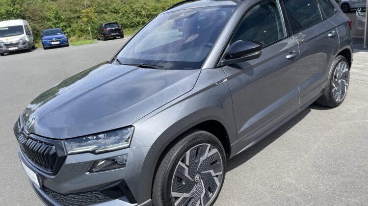 Karoq 2,0TSi Sportline 4×4 AHK Leder Pano Matrix