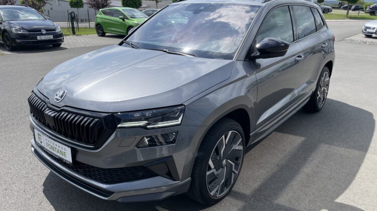 Karoq 2,0TSi Sportline 4×4 AHK Leder Pano Matrix