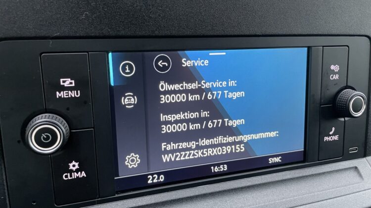 Caddy 2,0TDi Allwetter PDC 2xSchiebetür Klima