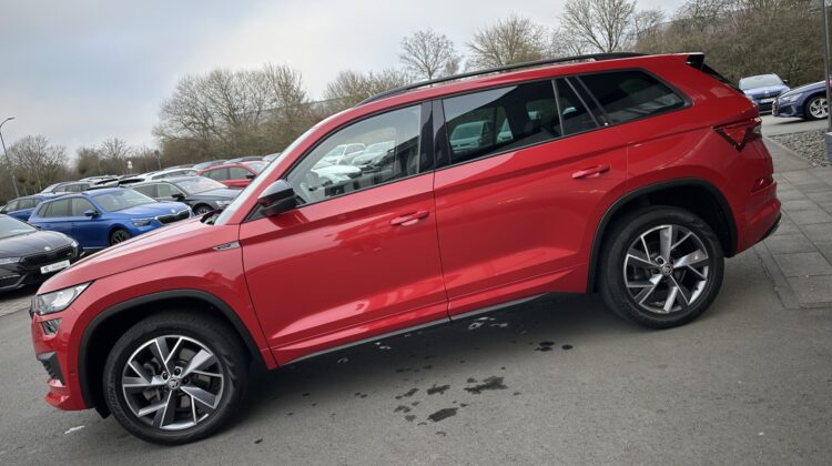 Kodiaq 2,0TDi Sportline 4×4 AHK Pano DCC 360°