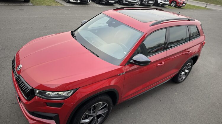 Kodiaq 2,0TDi Sportline 4×4 AHK Pano DCC 360°